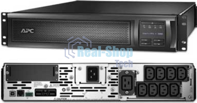 Источник бесперебойного питания APC Smart-UPS X / 3000ВА / 2700Вт / 8 x IEC-320 C13, 1 x IEC-320 C19