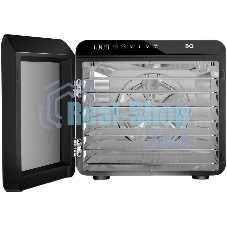 Сушилка для овощей и фруктов BQ FD1006 черный. мощность: 600 Вт