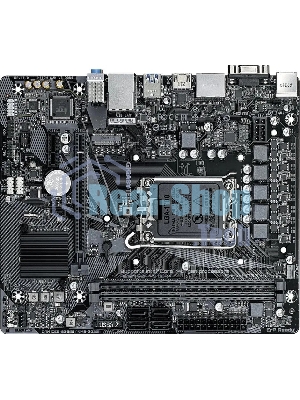 Материнская плата Gigabyte H610M S2H V3 DDR4, LGA 1700, Intel H610, 2xDDR4, 4xSATA, 1xM.2, 1xPCIe 4.0 x16, 1xPCIe x1, 1xHDMI, 1xDP, 1xVGA, 1x 1Gb LAN, 2xUSB-A 3.2 Gen 1, 4xUSB-A 2.0, 3x 3.5 мм, 7.1, mATX