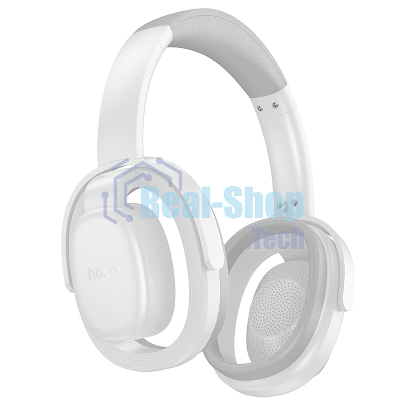 Беспроводные/проводные наушники Hoco W67 серый, полноразмерные, Bluetooth + проводной, складная конструкция, до 15 ч.
