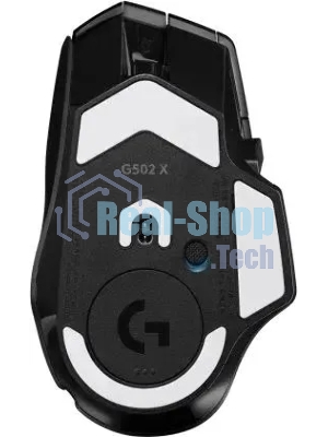 Мышь беспроводная Logitech G502 X LIGHTSPEED черный, 25600 dpi, радиоканал, USB, кнопки - 13