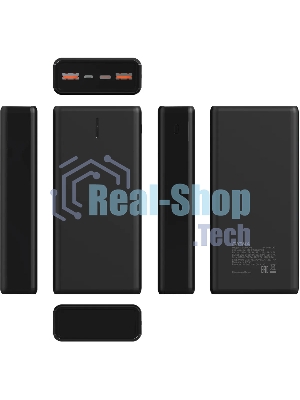 Портативный аккумулятор Digma DGPF20B 20000mAh QC3.0/PD3.0 22.5W 3A 2xUSB-A/USB-C черный