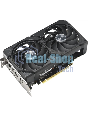 Видеокарта Asus PCI-E 5.0 DUAL-RX9060XT-16G AMD Radeon RX 9060XT 16Gb 128bit GDDR6 2550/20000 HDMIx1 DPx2 HDCP Ret