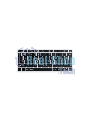 Клавиатура Satechi Slim X1 беспроводная, Bluetooth, серебристый