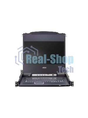 Портовый переключатель 16 с KVM консолью ATEN 16-Port PS/2-USB VGA Single Rail 17.3