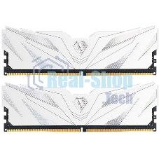 Оперативная память NETAC Shadow II, DDR5, 32Gb (2x16Gb), 6000 MHz, CL38, DIMM, с радиатором, белый