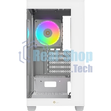 Компьютерный корпус Case Ocypus Gaммa C52 WH ARGB mATX/win/white/3 ARGB fans/no PSU/Tempered Glass