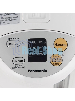 Термопот Panasonic NC-EG4000WTS 4 л, 700 Вт, белый