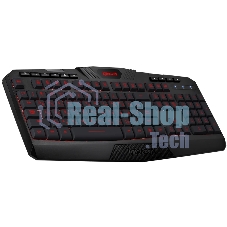 Клавиатура Redragon Harpe Wireless гибридная, USB Type-A, радиоканал, чёрный
