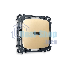 Комплект механизма розетки HDMI 2.0 OMEGA Шампань 40V/500mA 2.0GHz 5-18Gbit/s QUANT (OP6140, VM222) MO614010