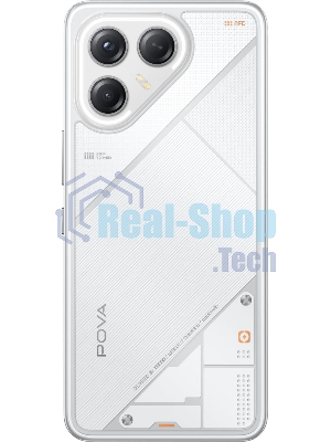 Смартфон Tecno Pova 7 Ultra 5G LJ9, 12/256Gb, белый