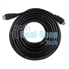 Кабель ACD-DHHM2-10M HDMI 2.0, Golden Plated,19m/19m, черный, 10м