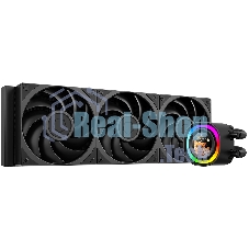 Система жидкостного охлаждения ID-Cooling FX360 LCD PE (Soc 1851/1700/1200/115X/AM5/AM4, 3x120мм fan, 2450rpm, 34.3 дБ, 350W, PWM 4-pin, Al+Cu) (FX360 LCD PE)