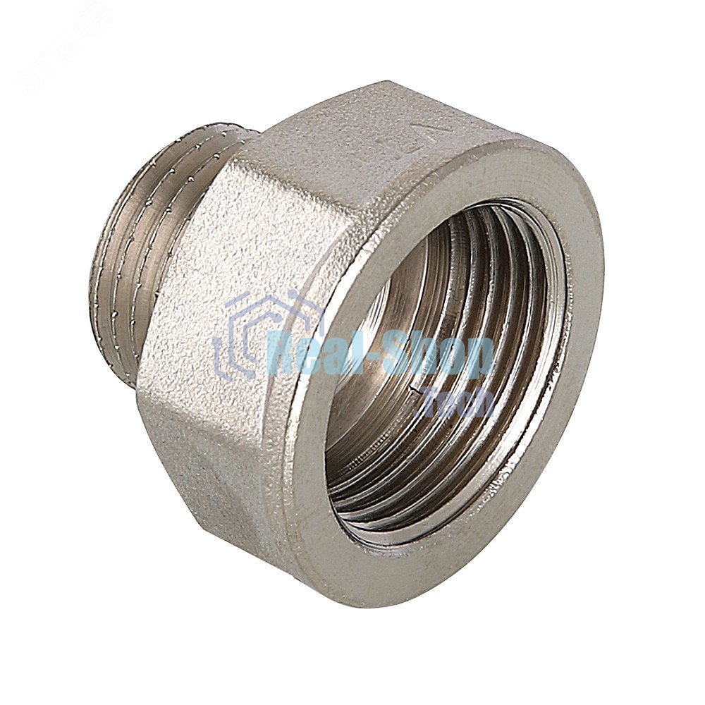 Переходник VALTEC VTr.592.N.0504 ВН 3/4'х1/2' никелированный