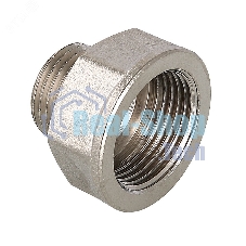 Переходник VALTEC VTr.592.N.0504 ВН 3/4'х1/2' никелированный