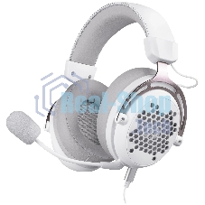 Гарнитура Redragon Diomedes белый, проводная, USB / mini jack 3.5 мм