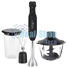 Блендер погружной Polaris PHB 1510GL Silent 1500 Вт, 0.8 л, черный