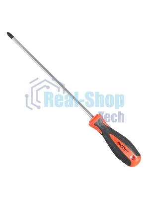 Отвертка Patriot PH2x200, CR-V, магнитная, двухкомпонентная рукоятка