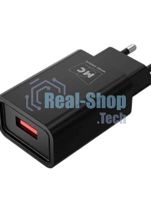 Сетевое зарядное устройство MORE CHOICE (4620202555687) NC07i СЗУ 1USB 2.0A, черный