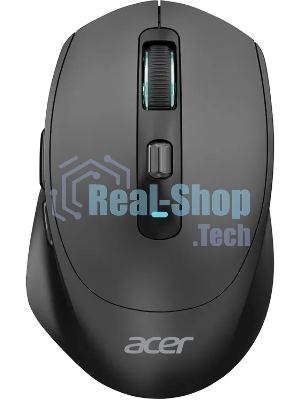 Мышь Acer OMR504 черный оптическая 3200dpi silent беспров. BT/Radio USB 4but (ZL.MCE11.01D)