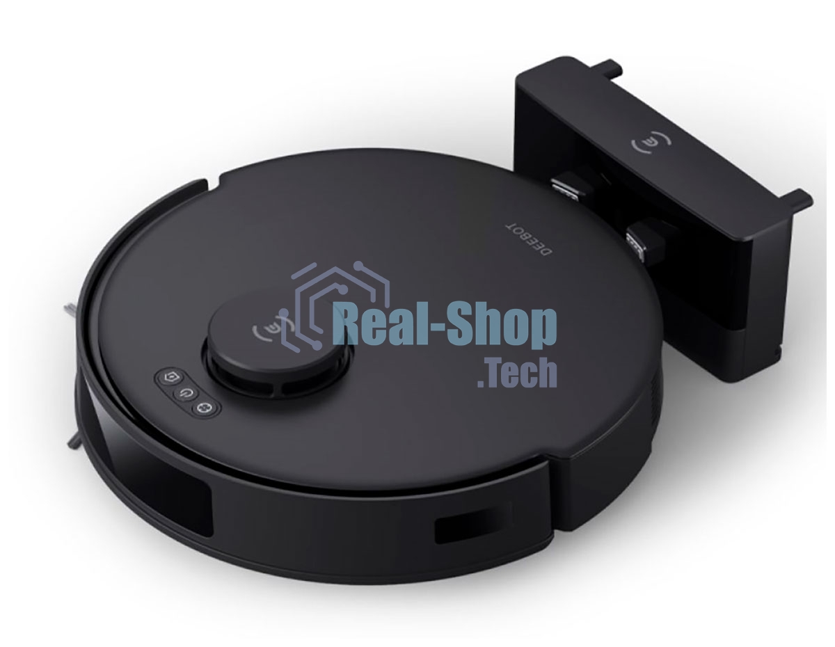 Робот-пылесос Ecovacs Deebot N20 PRO черный, 5200 мА*ч Li-ion, уборка сухая/влажная, пылесборник контейнер 0,4 л