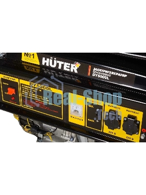 Электрогенератор бензиновый Huter DY5000L, 4.5 кВт, 70 дБ, 72 кг
