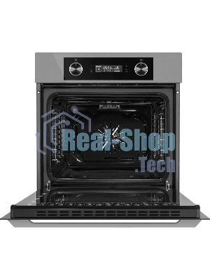 Шкаф духовой электрический Maunfeld AEOH60102S, 60л, дверца с 3 стеклами, нержавеющая сталь