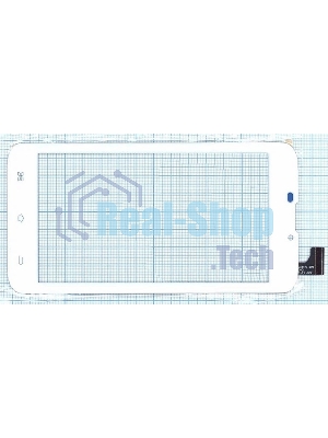 Сенсорное стекло (тачскрин) Explay Tab mini. белое