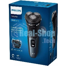 Электробритва Philips S3144/00 черный/синий