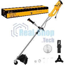 Триммер электрический Deko DKTR1250 MAX, от сети, 1250 Вт