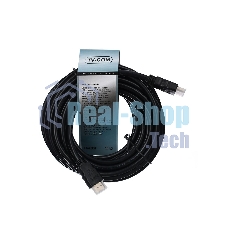 Кабель HDMI v.1.4 10м Telecom, 2 фильтра, 19M -19M, с позолоченными контактами
