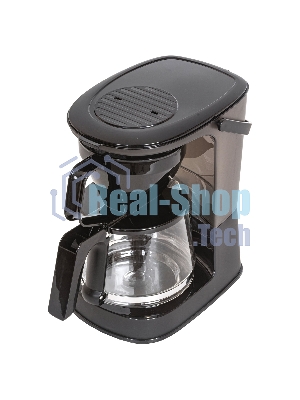 Кофеварка капельная SUPRA CMS-1240 черный, исп. кофе - молотый, 1.25 л, 750 Вт.