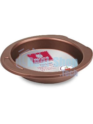 Форма для выпечки Rondell Kortado RDF-905, круглая, 27x23.3см, сталь углеродистая, коричневый
