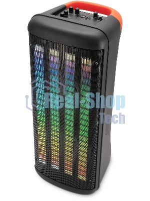 Минисистема Hyundai H-MC1236 черный 40Вт FM USB BT micro SD