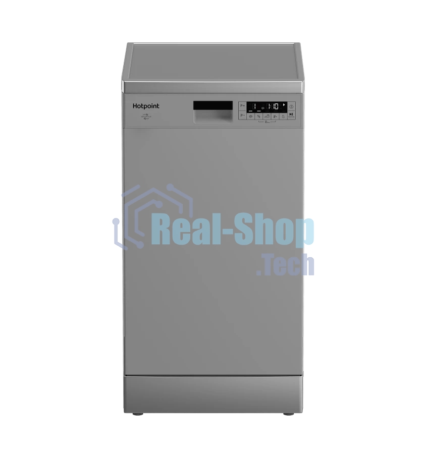 Посудомоечная машина HOTPOINT HFS 1C57 S, серебристый, 44.8 см, 10 компл., 49 дБ, класс A