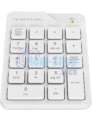 Числовой блок беспроводной A4Tech FGK21C, USB, Радиоканал, белый