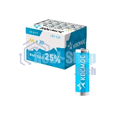Элемент питания Космос LR6 (AA) 1.5V Alkaline 20BOX