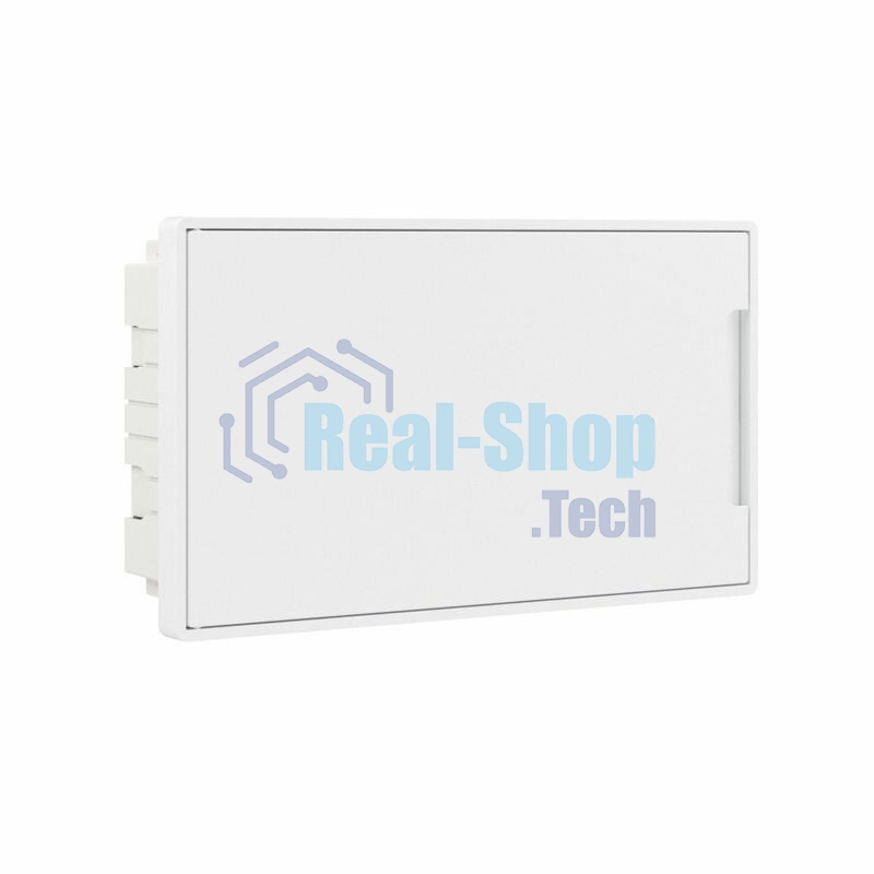Щиток встраиваемый FRAME DKC F18B1WW 18мод. с бел. дверцей с 2 шинами PEN на 8 и 10 отверст. белый