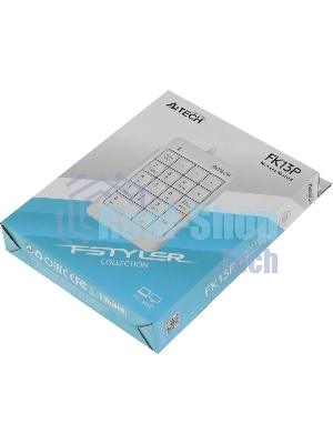 Числовой блок проводной A4Tech Fstyler FK13P, USB, белый