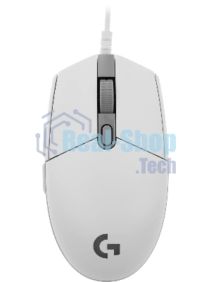Мышь проводная Logitech G102 LIGHTSYNC белый, 8000 dpi, USB, кнопки - 6