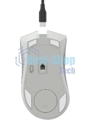 Мышь беспроводная A4Tech Bloody R90 Plus белый, 5000 dpi, радиоканал, USB, кнопки - 8