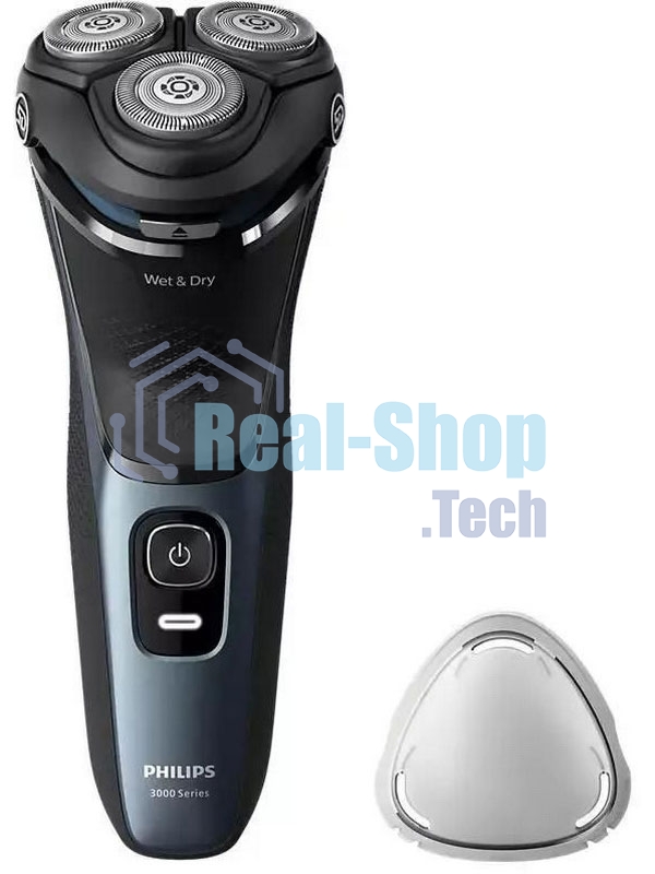 Электробритва Philips S3144/00 черный/синий