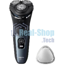 Электробритва Philips S3144/00 черный/синий