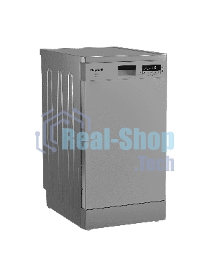 Посудомоечная машина HOTPOINT HFS 1C57 S, серебристый, 44.8 см, 10 компл., 49 дБ, класс A