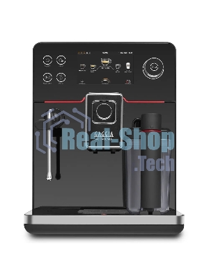 Кофемашина автоматическая Gaggia RI9781/01 NEW ACCADEMIA GLASS черный, молотый/зерновой, 1.6 л, 1900 Вт, 15 бар