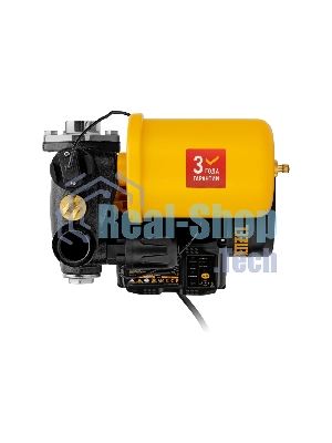 Насосная станция PS500C, 500 Вт, напор 35 м, 2200 л/ч, ресивер 2 л, блок управления Denzel