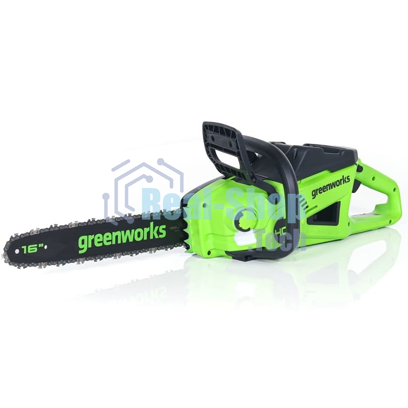 Цепная пила аккумуляторная GreenWorks GD40CS20X, 40V, 40 см, 2000 Вт, бесщеточная, без АКБ и ЗУ (2008807)