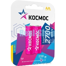 Аккумулятор Космос R6 (AA) Ni-Mh 2700MAh