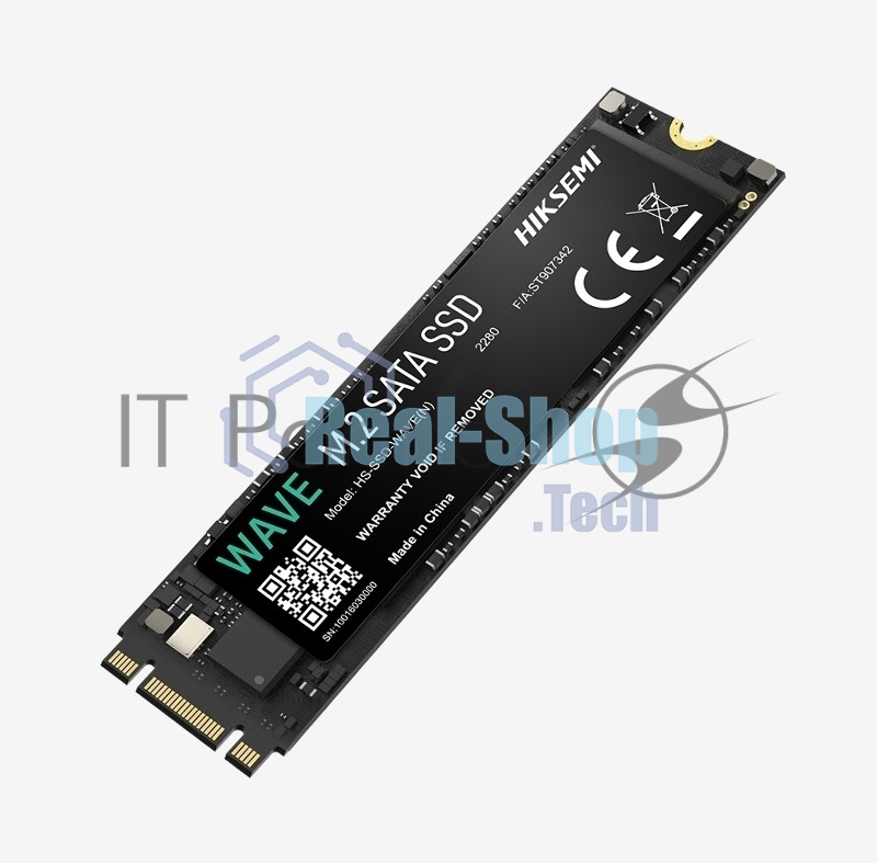 Накопитель SSD HIKSEMI WAVE(N), 256Gb, SATA-III, M.2 2280, R/W 560/480
