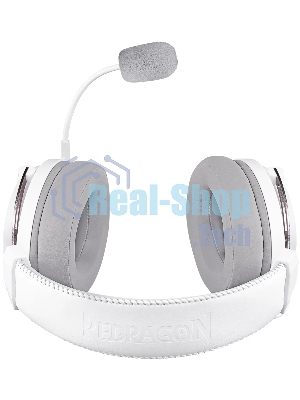 Гарнитура Redragon Diomedes белый, проводная, USB / mini jack 3.5 мм